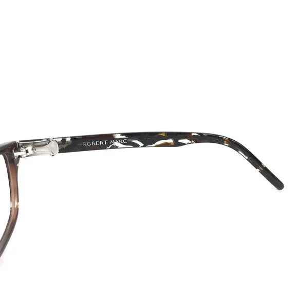 Robert Marc Eyeglasses Frames 283-171 Brown Tortoise Cat Eye Full Rim 50-18-135 - Picture 6 of 10